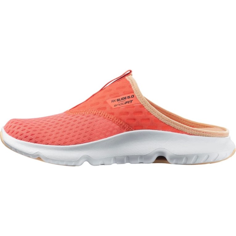 Sandalias de Diapositivas Salomon Reelax 5.0 Mujer Coral | MX RIHA471